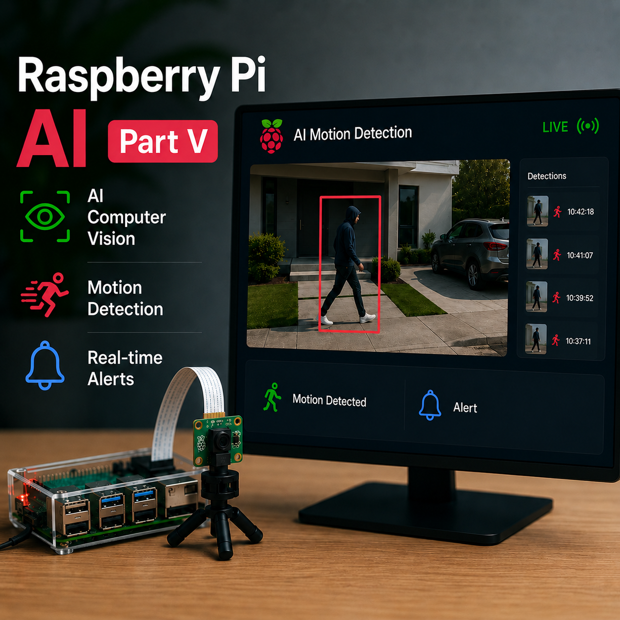 Raspberry Pi AI Part V: Motion Detection, AI Computer Vision, and My Trials and Tribulations